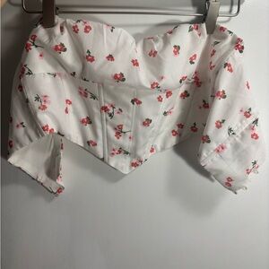 Floral Off-Shoulder Top